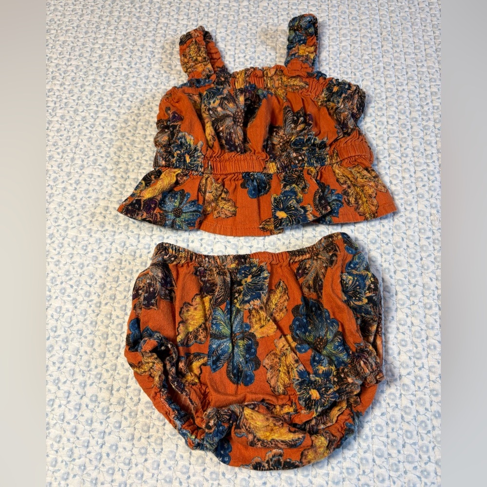 Old Navy Smocked Tank and Bloomers Set